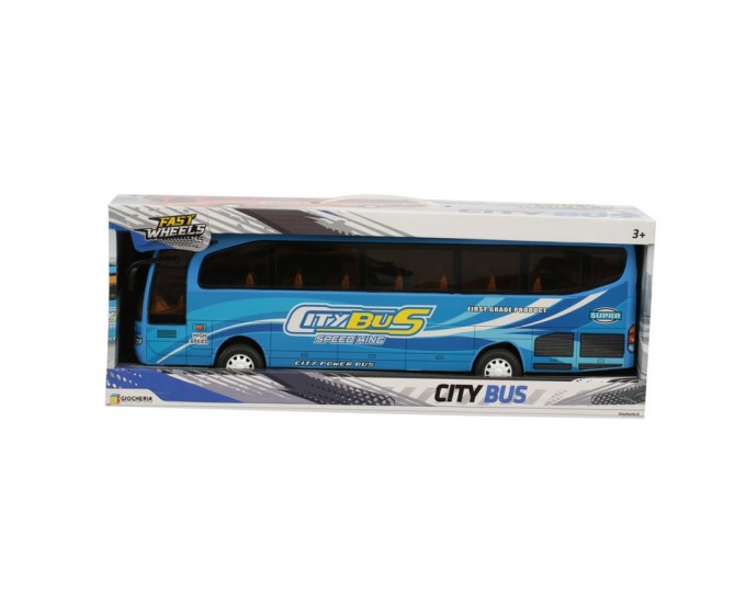 FAST WHEELS CITY BUS 2 COLORI