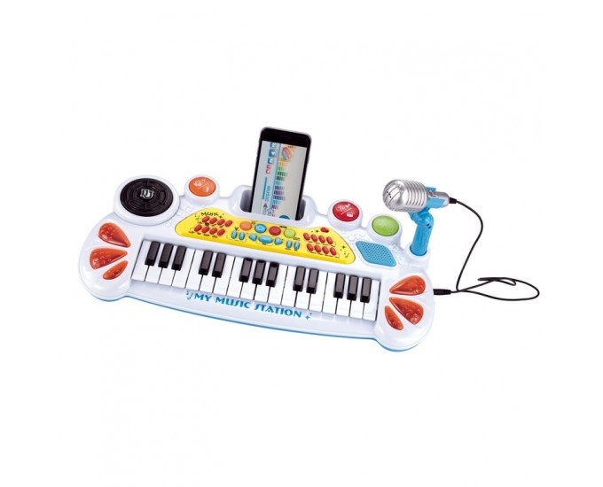 MUSIC MANIA PIANOLA MP3 BIANCA CON