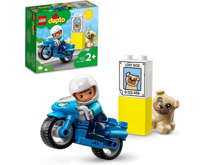 MOTOCICLETTA POLIZIA DUPLO LE 10967