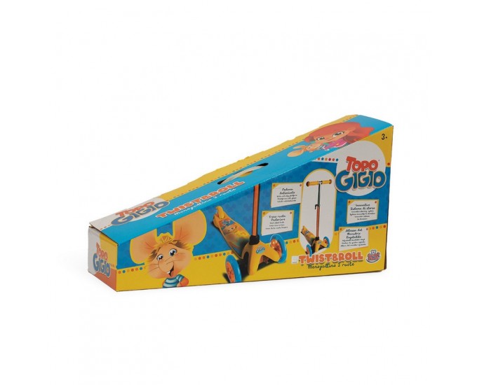 MONOPATTINO TOPO GIGIO TWIST E ROLL