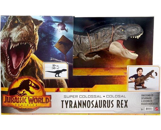 JURASSIC WORLD S3 T-REX SUPER COLOS