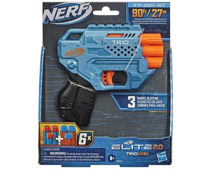 NERF ELITE 2.0 TRIO TD-3