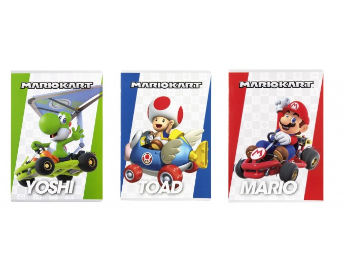 QUADERNO MAXI RIGO C MARIOKART