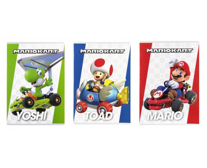 QUADERNO MAXI RIGO Q MARIOKART