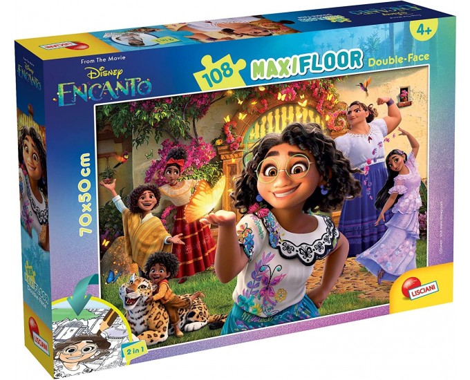 DISNEY PUZZLE DF MAXI FLOOR 108 ENC
