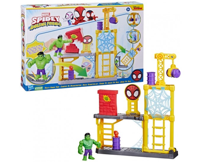 SPIDEY PLAYSET HULK   SPACCATUTTO