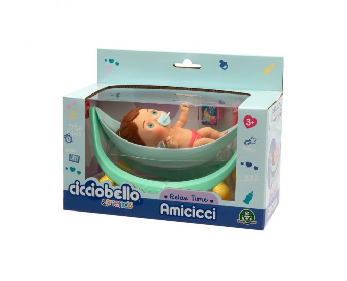 Giochi Preziosi Cicciobello Amicicci Relax Time Bambola per Bambine da 3+  Anni - CC033000