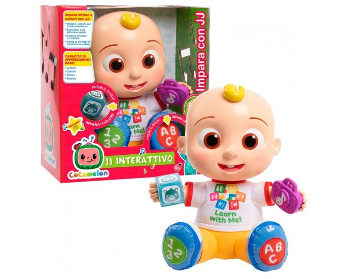 COCOMELON JJ BAMBOLA INTERATTIVA
