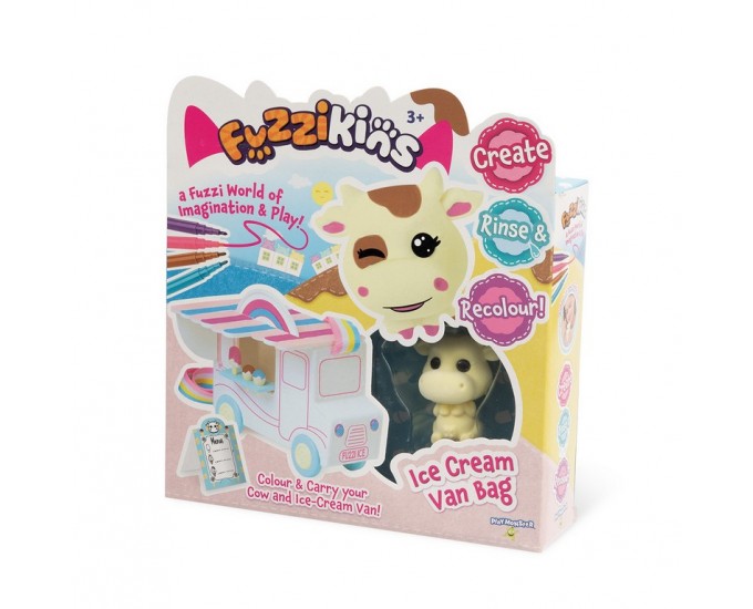 ICE CREAM VAN SET     FUZZIKINS