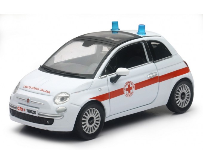 1:24 FIAT 500 CROCE ROSSA ITALIANA