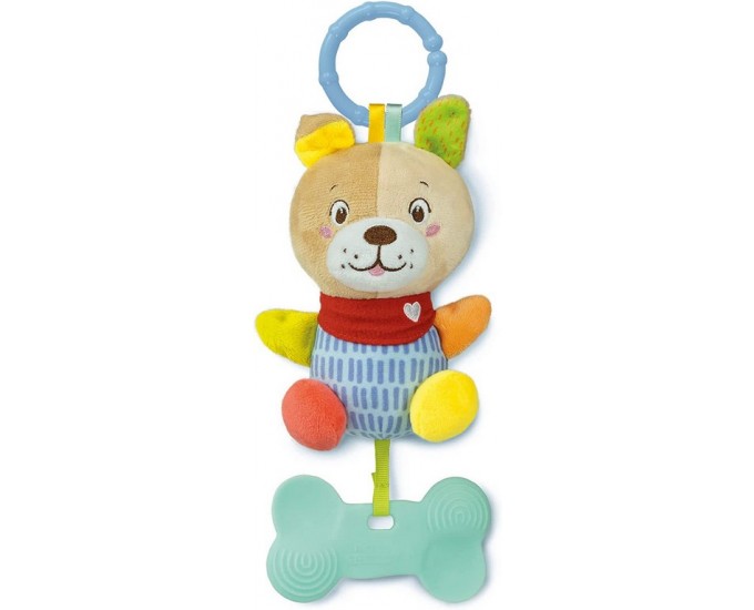 SOFT DOG RATTLE 2022-K-