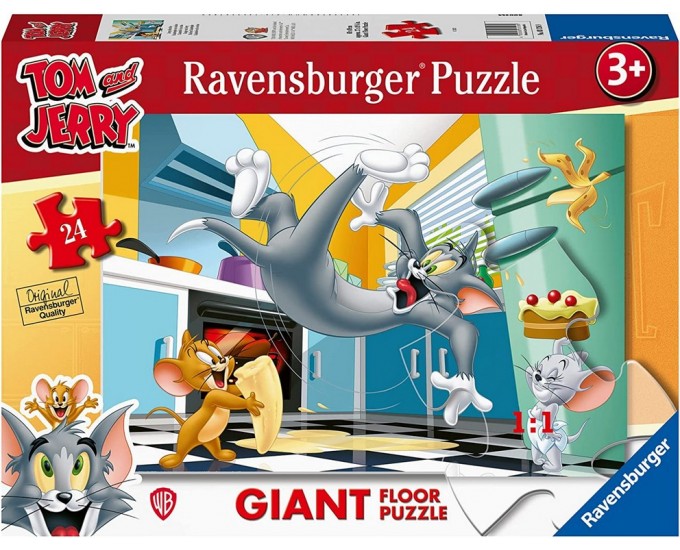 TOM E JERRY PUZZLE 24 PZ GIGANT PAV
