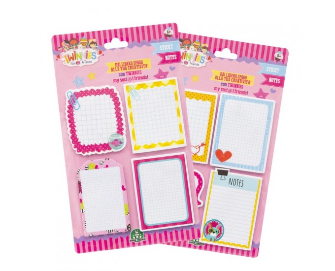 TWINNIES STICKY NOTES 48 PZ