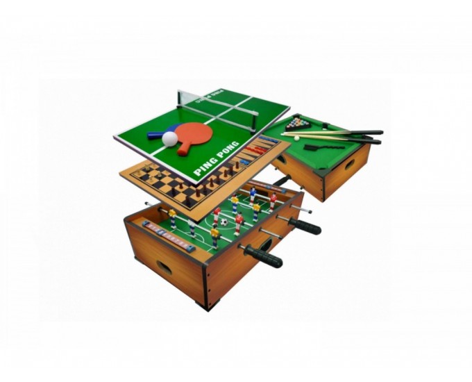 CALCETTO BILIARDO 6 IN1