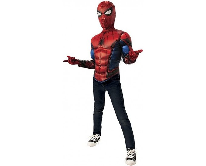 TOP MUSCOLOSO SPIDERMAN ACCESSORI