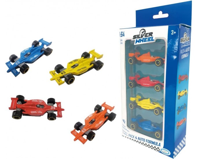 SILVER WHEEL PACK 4 AUTO FORMULA 1: