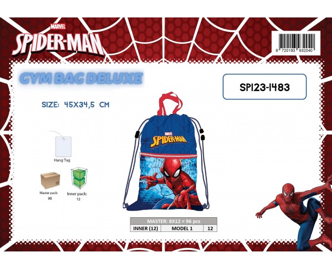 BORSA SPIDERMAN GYM DELUXE