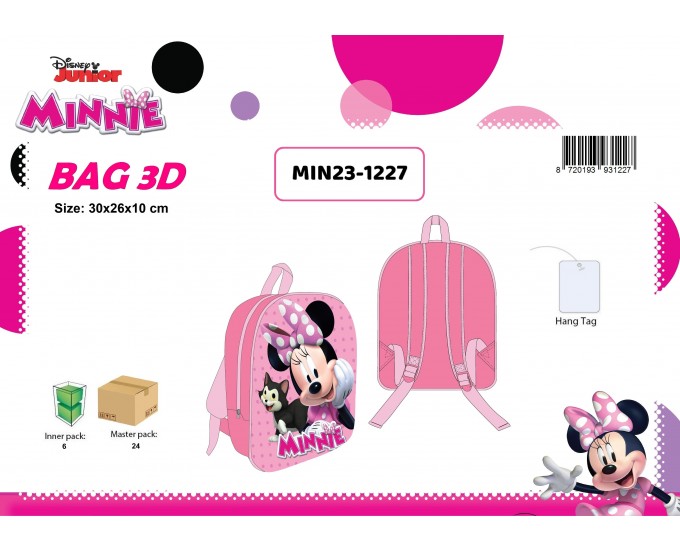 ZAINO MINNIE 3D