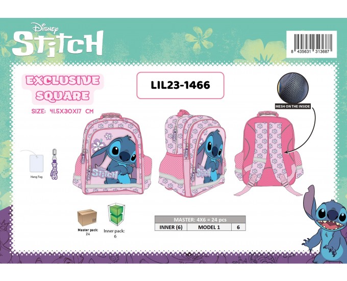 ZAINO STITCH QUADRATO GIRL