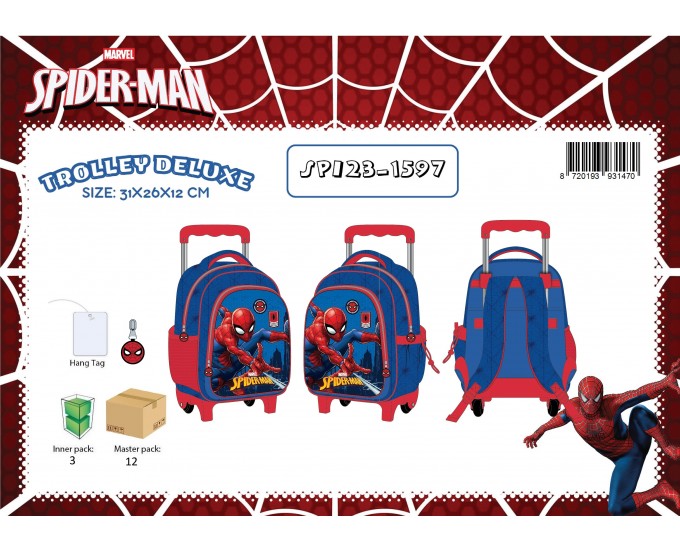 MINI TROLLEY DELUXE SPIDERMAN
