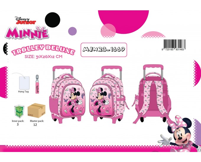 MINI TROLLEY DELUXE MINNIE