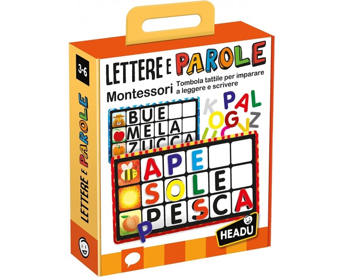 LETTERE E PAROLE MONTESSORI NEW