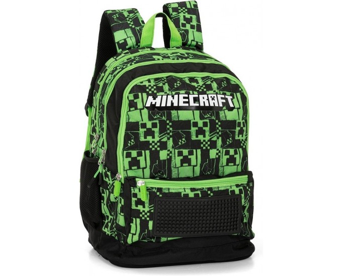 ZAINO SCUOLA GREEN MINECRAFT