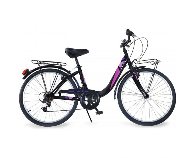 BICILCETTA 24 VENERE 6V NERO