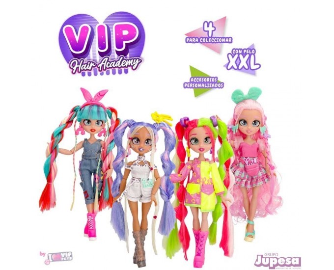 VIP DOLLS S1 HAIR ACADEMY ASST 4