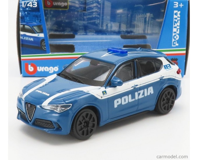 ALFA STELVIO POLIZIA 1/43