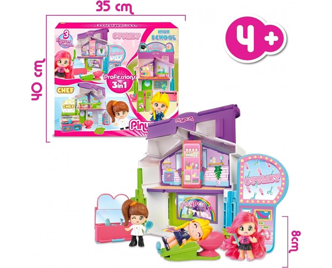 PINYPON PROFESSIONS 3 IN 1