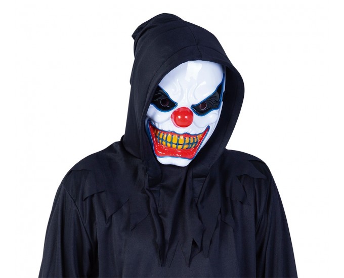 MASCHERA PAGLIACCIO PAZZO CON LUCE
