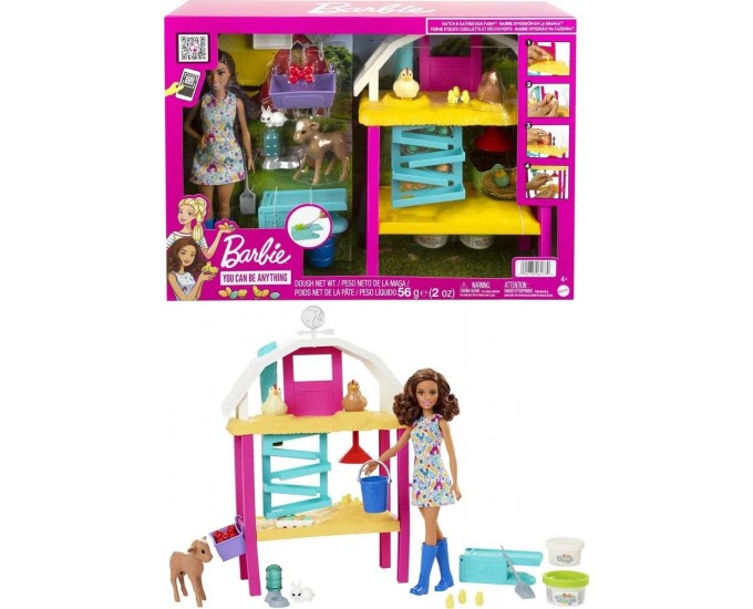 BARBIE PLAYSET FATTORIA DEI CUCCIOL