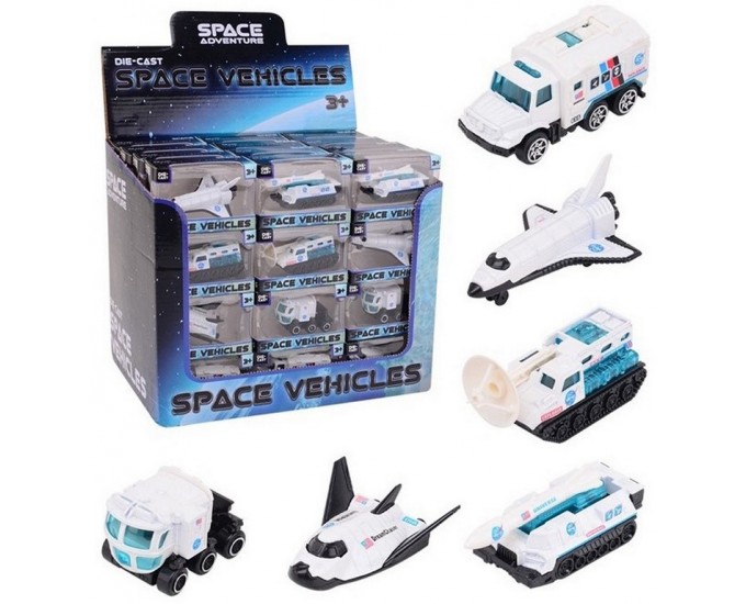 VEICOLI SPAZIO DIE CAST DISPLAY ASS