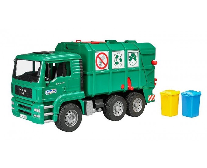MAN TGA TRASPORTO RIFIUTI VERDE