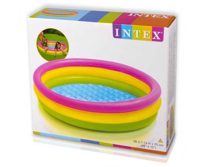 PISCINA 3 ANELLI SUNSET 114X25