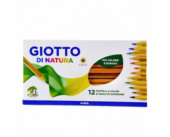 12 PASTELLI GIOTTO DI NATURA