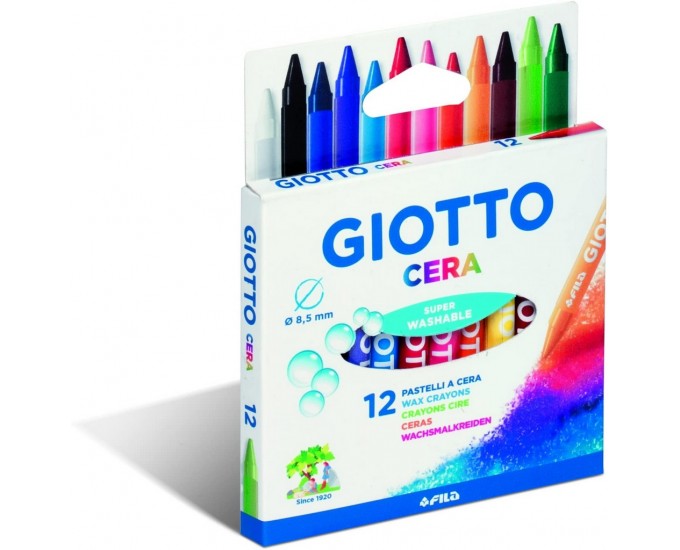 PASTELLI A CERA GIOTTO 12.PZ