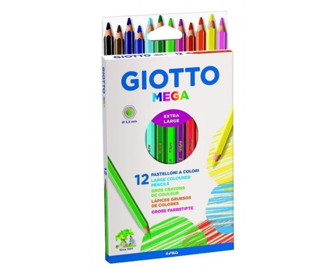 ASTUCCIO 12 GIOTTO MEGA