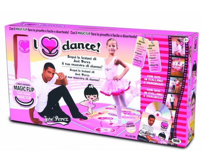 I LOVE DANCE TAPPETO ELETTRONICO