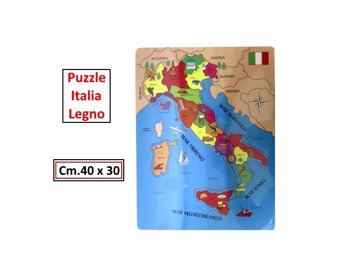 CARTINA ITALIA INCASTRI