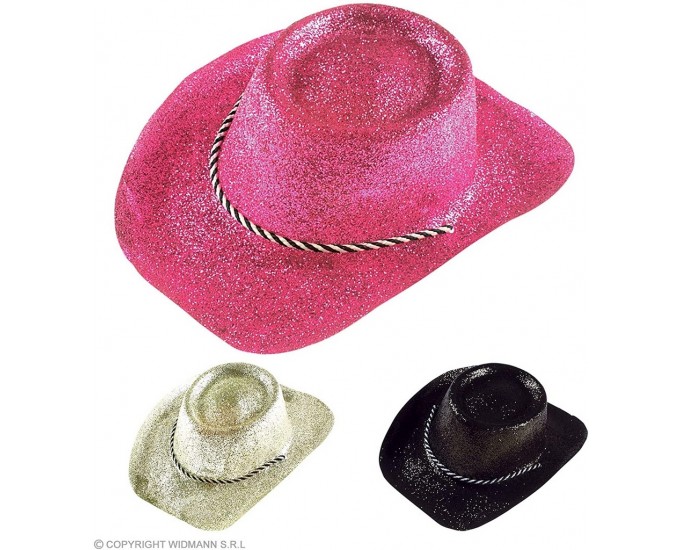CAPPELLO COW BOY GLITTER ASS.