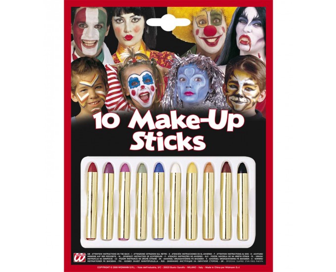 SET 10 MATITE MAKE UP