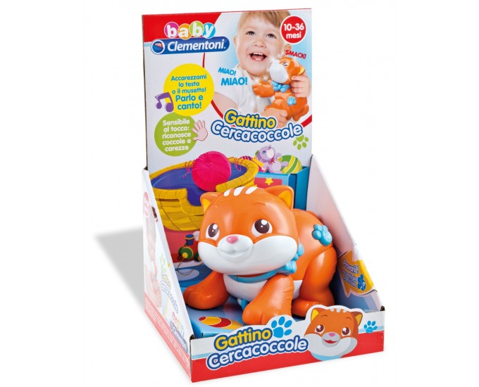 GATTO PARLANTE CON RUOTE