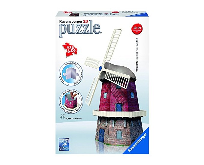 PUZZLE 3D MULINO A VENTO