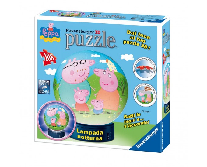 LAMPADA PUZZLEBALL PEPPA PIG