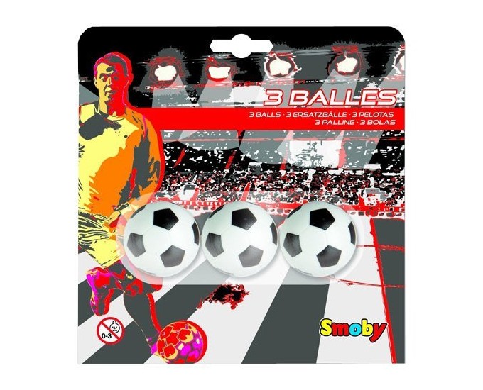 BLISTER 3 PALLINE D.34MM PLASTICA