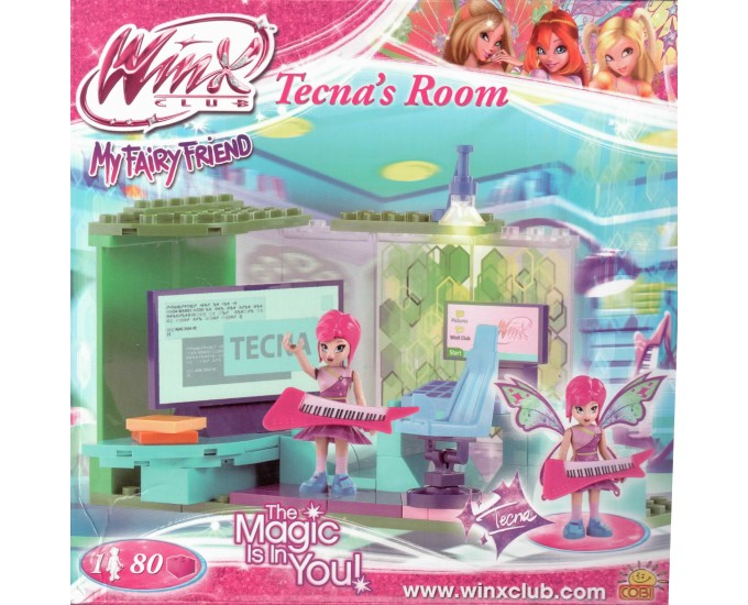 WINX COSTRUZIONI TECNA SET 80PZ