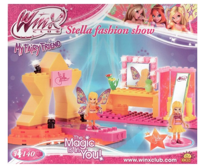 WINX COSTRUZIONI STELLA SET 140PZ