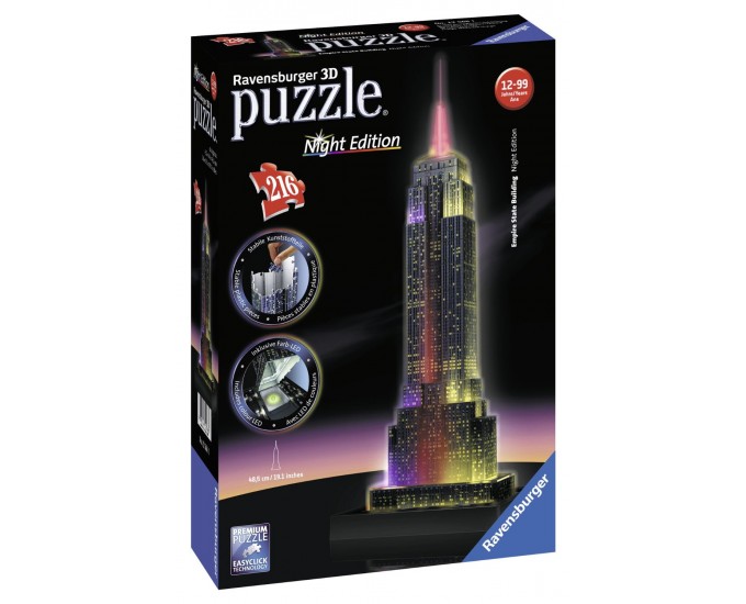 PUZZLE 3D EMPIRE STATE B.C/LUCE 216